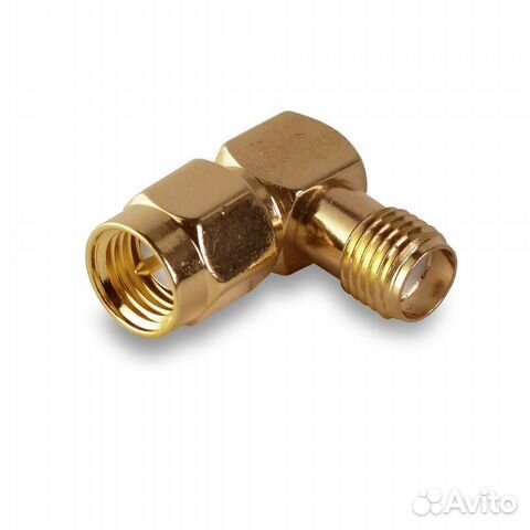 Переходник угловой SMA(male) -SMA(female)
