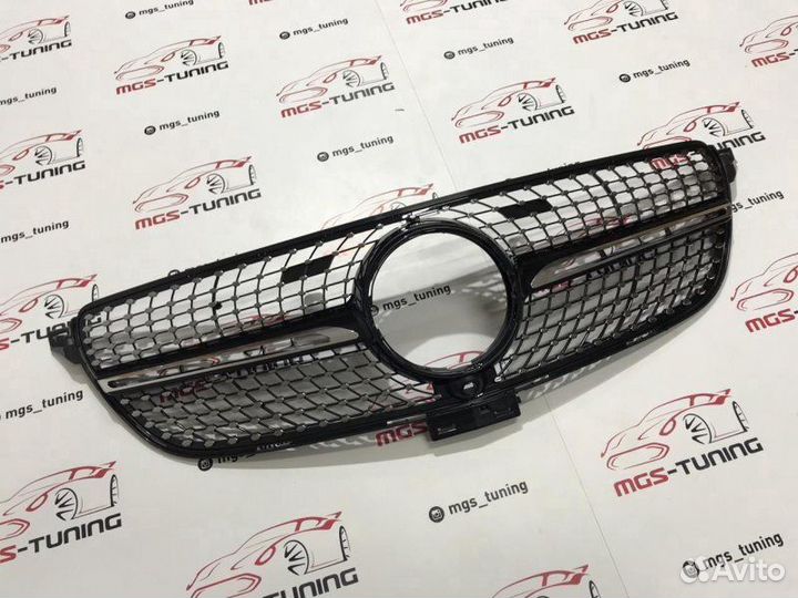 Решетка GLE-Coupe c292 Diamond Black All