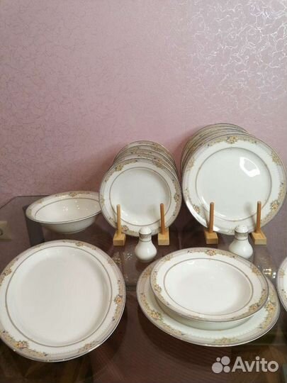Сервиз столовый фарфоровые 16 предметов