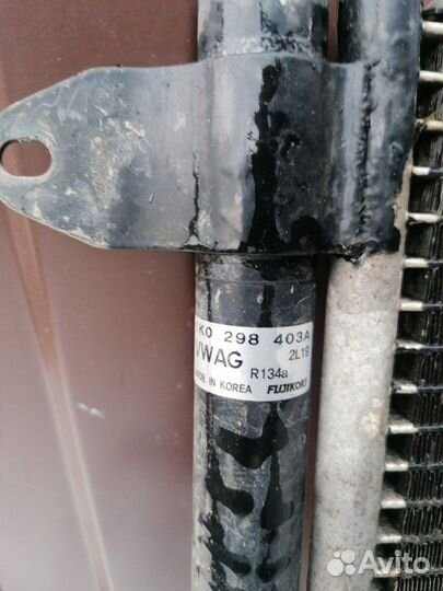 Радиатор кондиционера Audi A3 8PA 1.4 caxc 2010