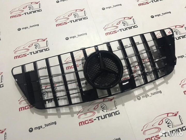 Решетка ML-Class Х w164 GT-Style Black AMG