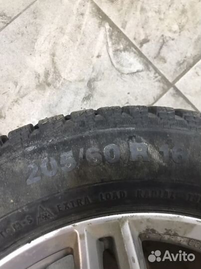 Колеса в сборе r16 зимние на mercedes