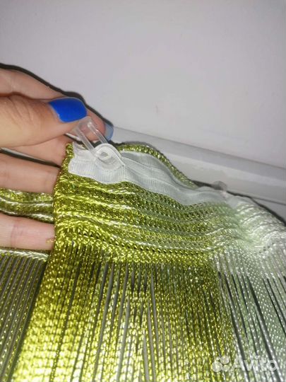 Шторы нитяные кисея