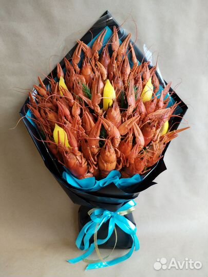 Съедобные Букеты / Букеты из раков / Мужской Букет