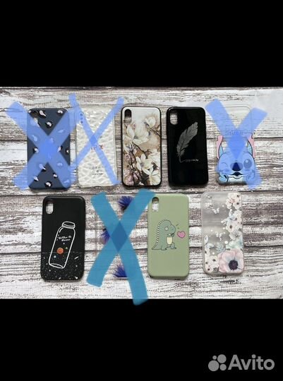 Чехлы для iPhone X XS, стекло