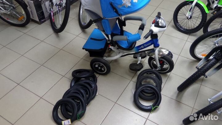 Покрышки к детским трёх колесным велосипедам