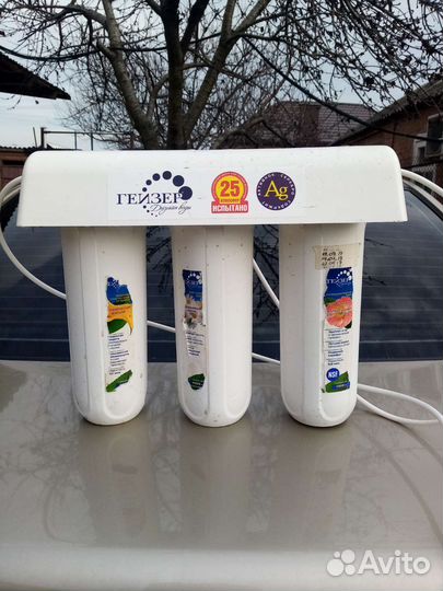 Фильтр для воды гейзер