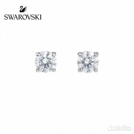 Серьги сваровски swarovski оригинал