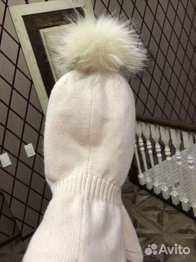 Шапка шлем для девочки