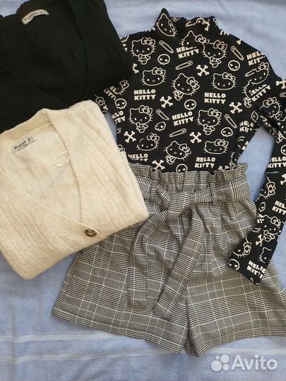 Комплекты Кофты Водолазка Юбка -шорты