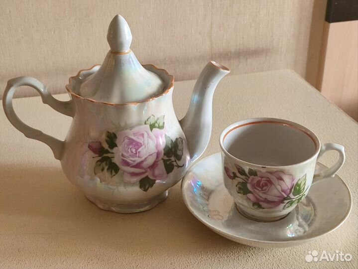 Чайная пара фарфор