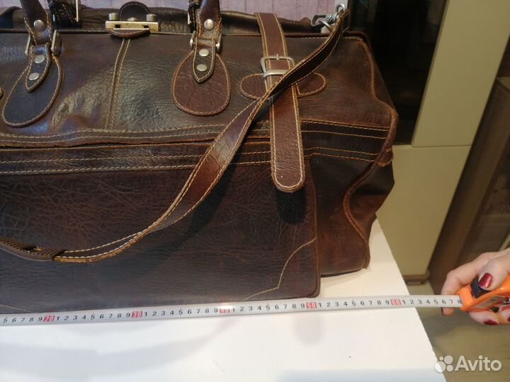 Сумка дорожная / натуральная кожа