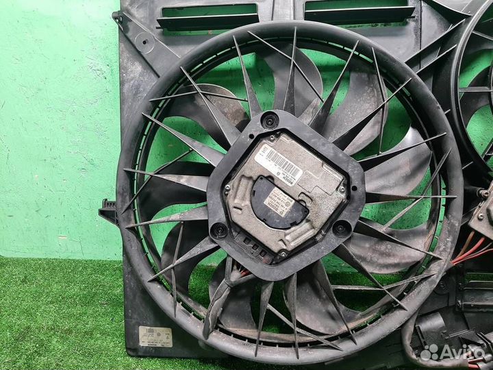 Вентилятор охлаждения двс volkswagen Touareg (7L)