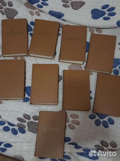 10 (9) томов сочинений А.С. Пушкина