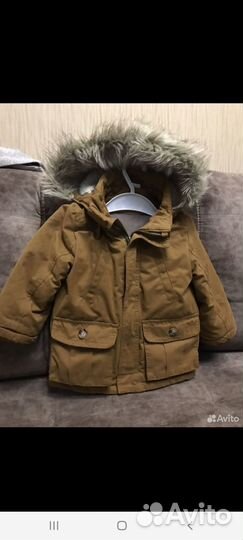 Парка демисезонная детская