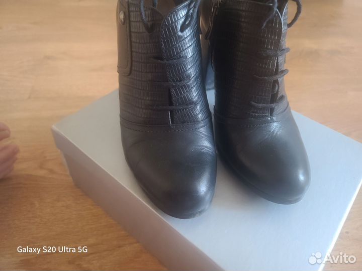 Ботильоны натуральная кожа