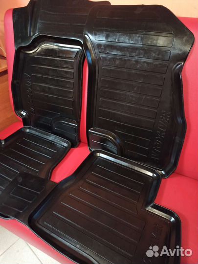 Ковры салона Хундай Акцент резина