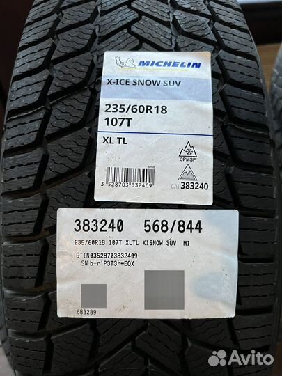 Michelin X-Ice Snow SUV 235/60 R18