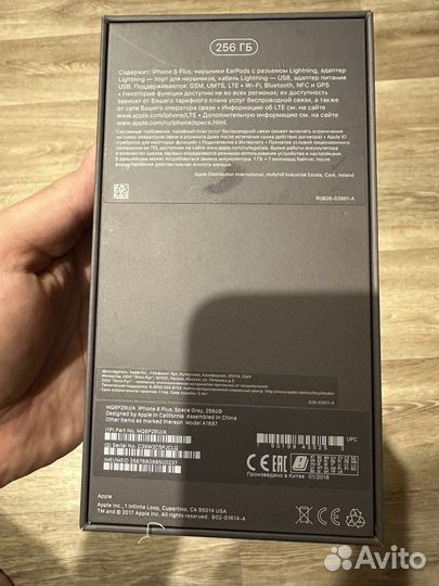 iPhone 8 Plus, 256 ГБ