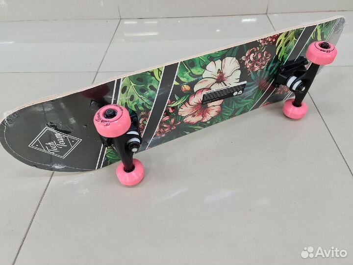 Скейтборд трюковой Tech Team X-Game Flowers Новый