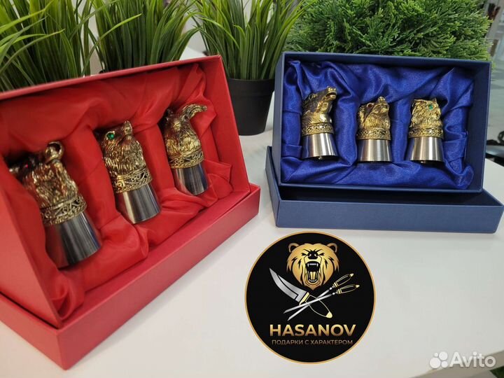 Рюмки перевертыши подарочный набор