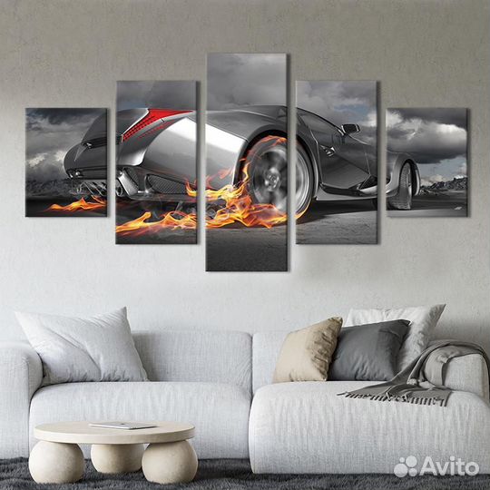 Современная картина на холсте