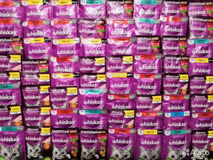 Влажный корм для кошек Whiskas