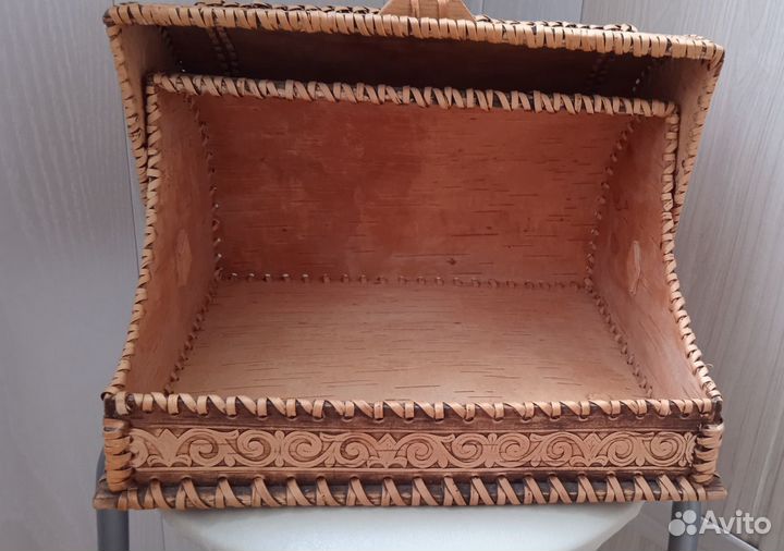 Хлебница из бересты