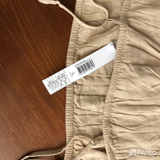 Топ лиф бандо zara h&m lime новый L