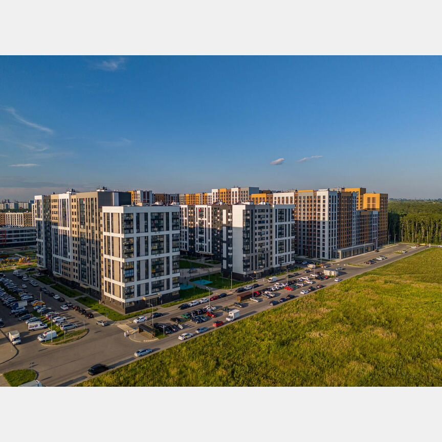 2-к. квартира, 53,8 м², 15/19 эт.