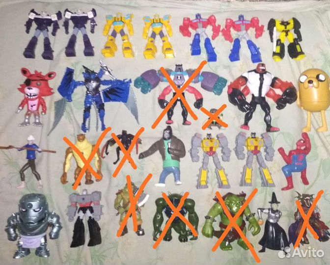 Фигурки Marvel,роботы