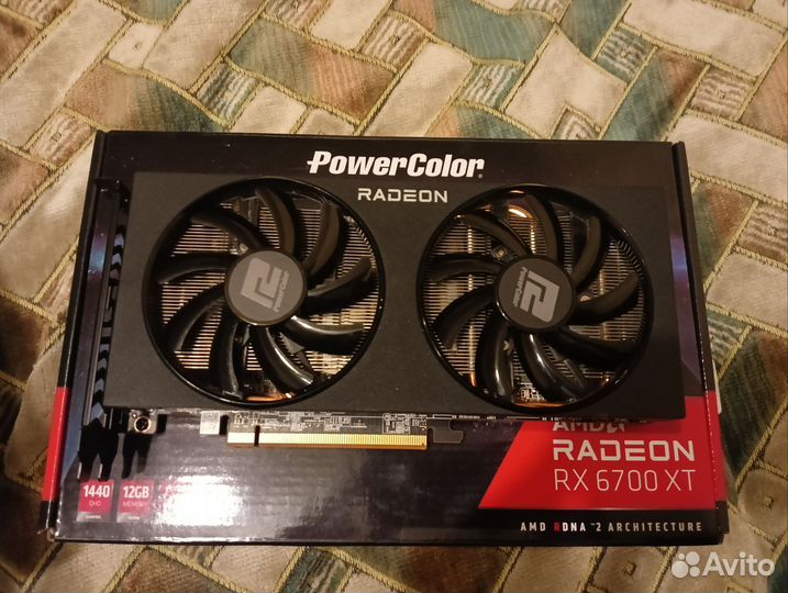 Видеокарта 6700xt 12gb