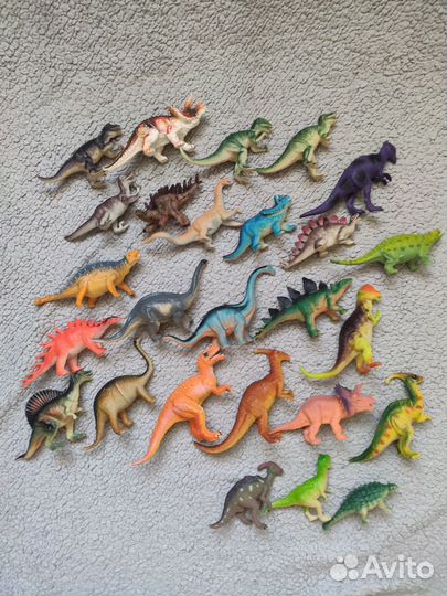 Детские игрушки пакетом Динозавры Животные Машины