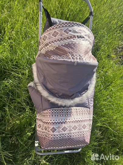 Детские санки с колесами