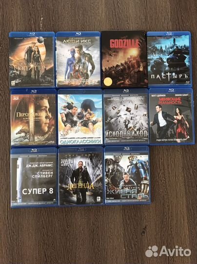 Блюрей диски