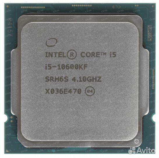 Процессор i5 10600kf с башней в комплекте