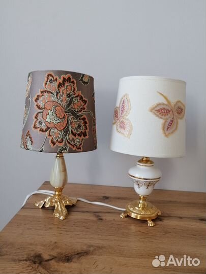 Винтажная настольная лампа