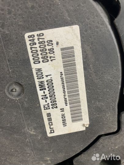 Bmw х3 е83 LCI вентилятор ож