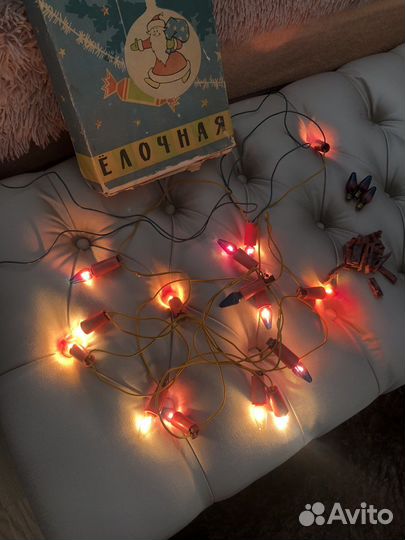Елочная гирлянда СССР