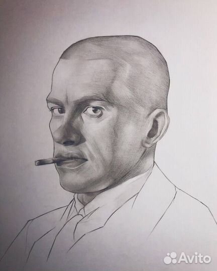 Портрет Маяковского