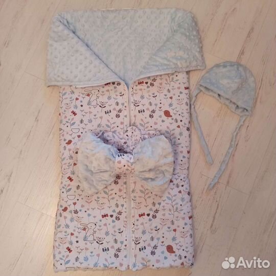 Конверт на выписку для мальчика(весна, лето)