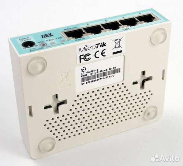 Роутеры Mikrotik RB750Gr3