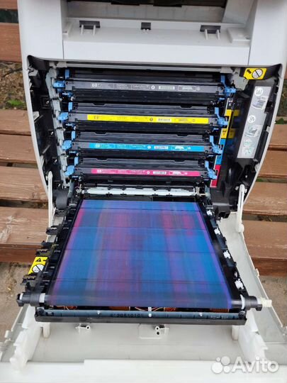 Мфу лазерный цветной hp cm1017 mpf