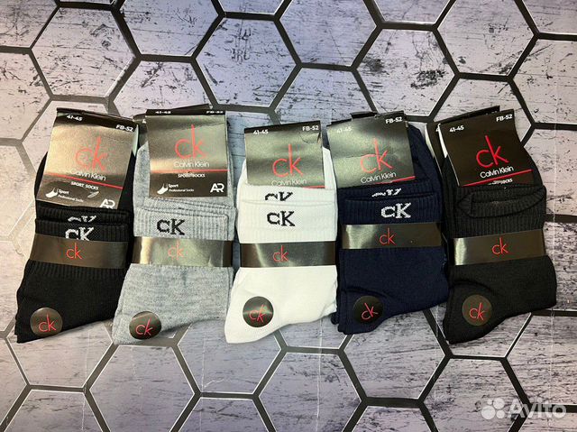 Носки мужские Calvin Klein 10 пар