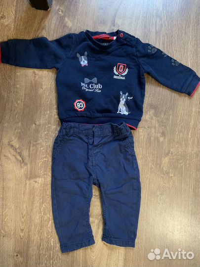 Детские вещи пакетом на мальчика (6-9 мес )