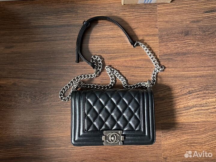 Chanel BOY сумка клатч реплика