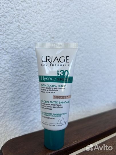 Крем для лица тонaл Uriage Hyseac 3-Regul SPF30