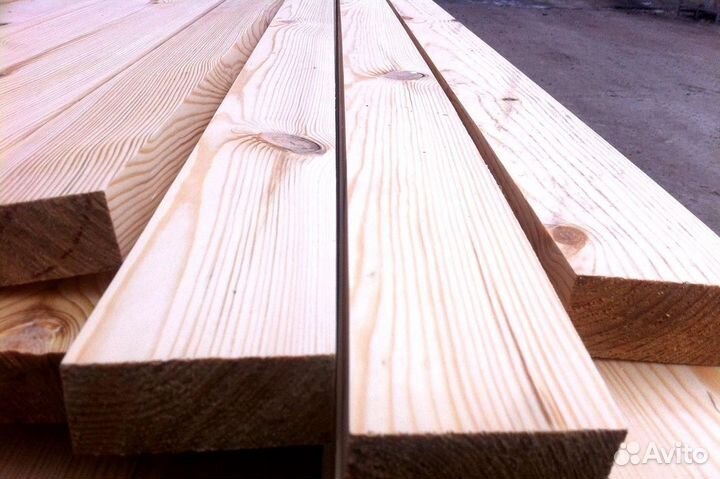Доска сухая строганная хвоя К
