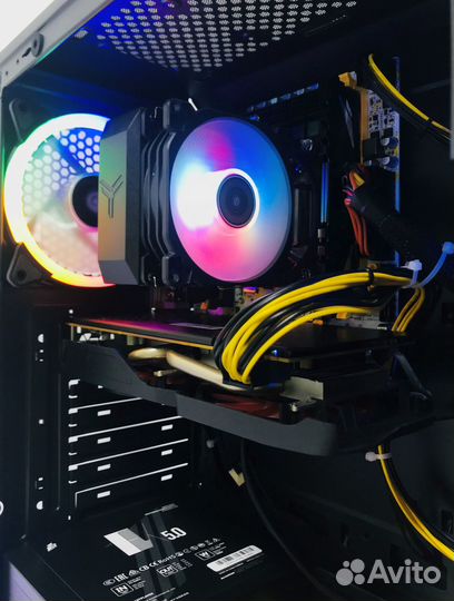 Игровой системник Xeon E5-2670 v3/16gb/RX 580