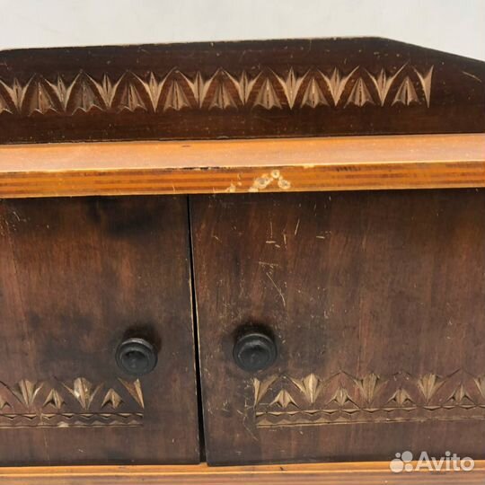 Деревянная полка, аптечка, СССР винтаж